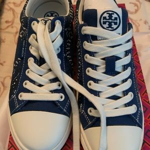 Tory Burch Classic Court Sneakers… Brand New!